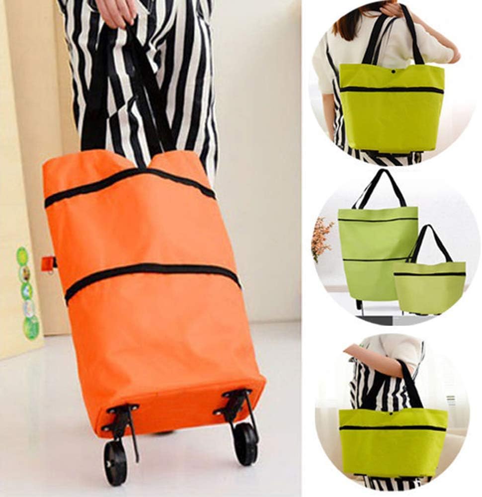 Shopping Bag Folding Green Bag