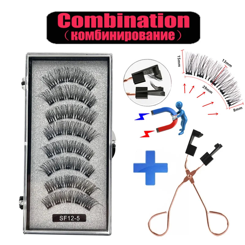 REUSABLE  MAGNETIC EYELASH KIT