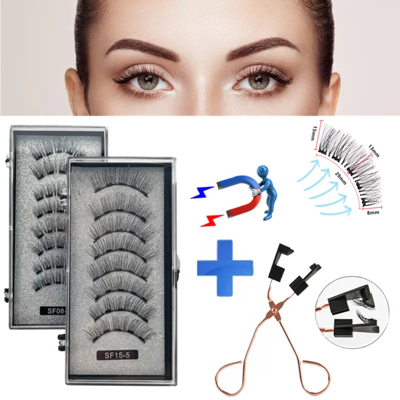 REUSABLE  MAGNETIC EYELASH KIT