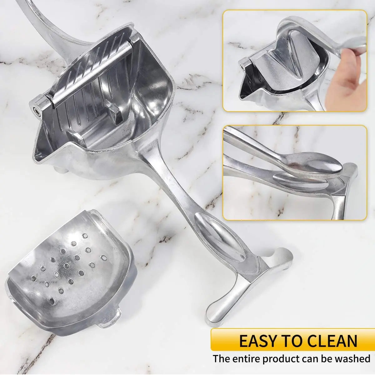 Stainless Steel Manual Lemon Juicer