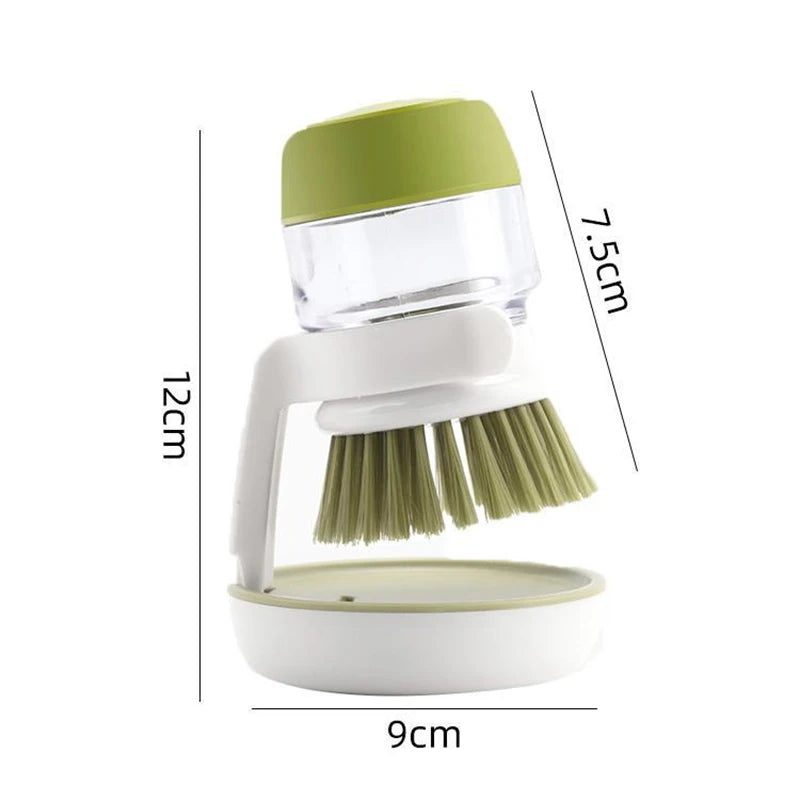 Soap Dispenser Palm Brush