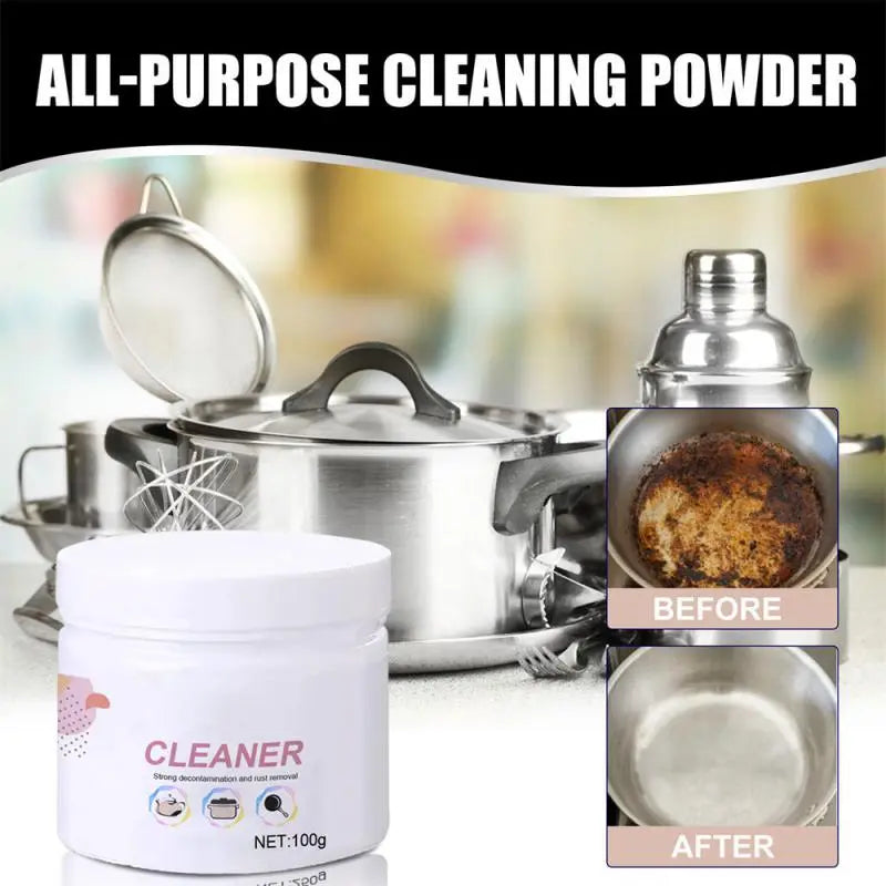 Foam rust remover kitchen all-purpose cleaning powder