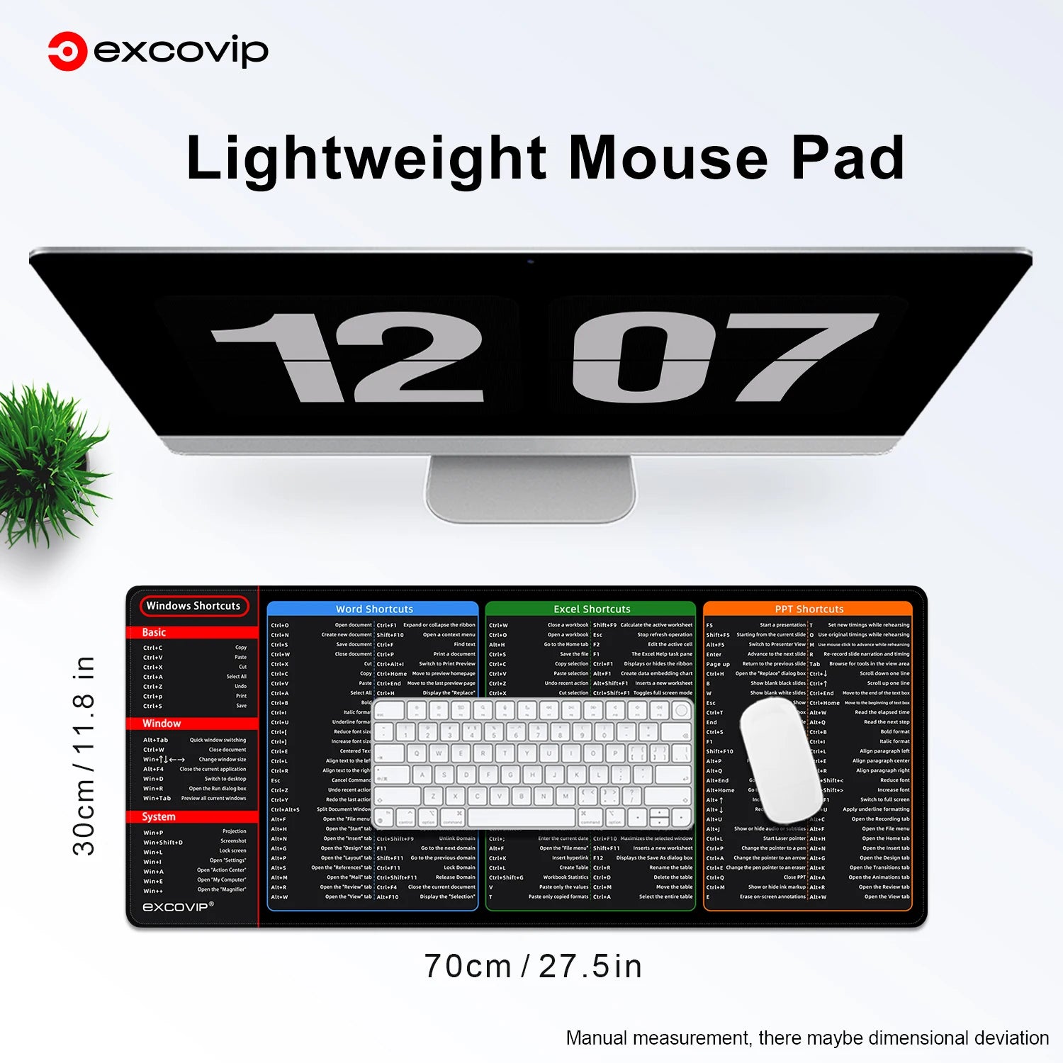 excelpad shortcut mousepad