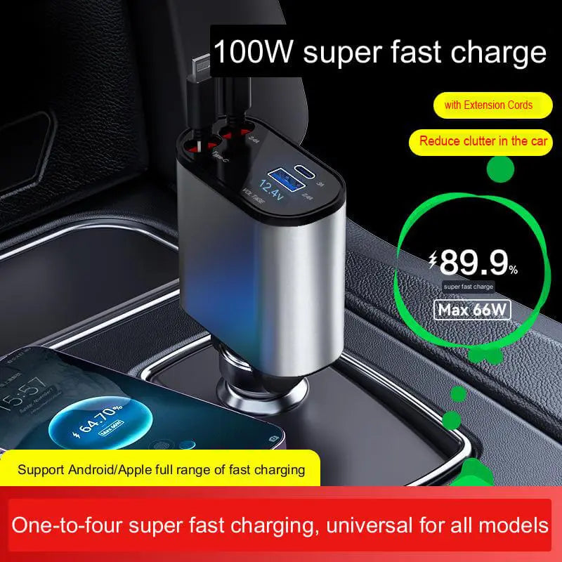 retractable car charger