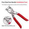 Metal Snap Buttons with Fastener Pliers Tool Kit