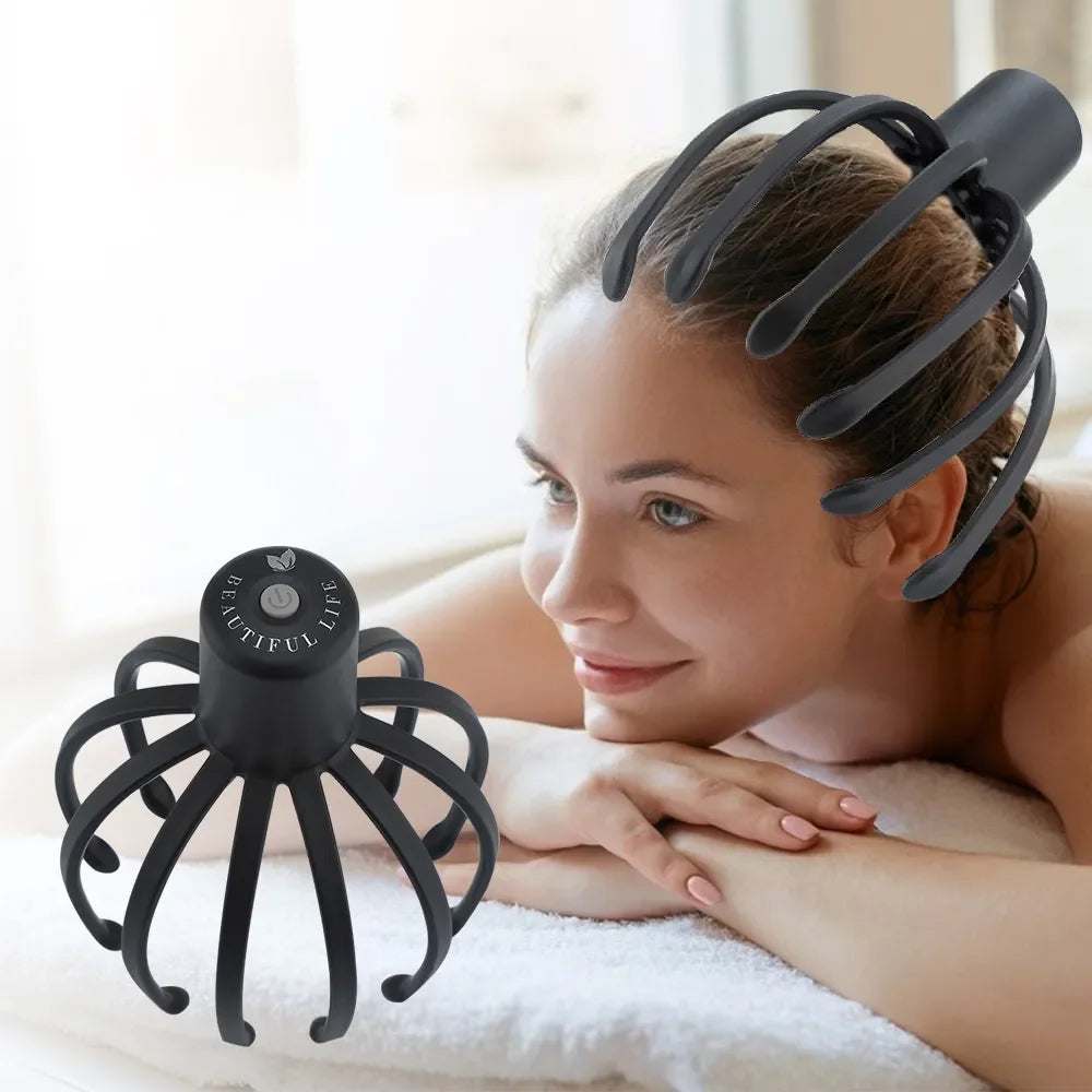 Electric Octopus Head Massager