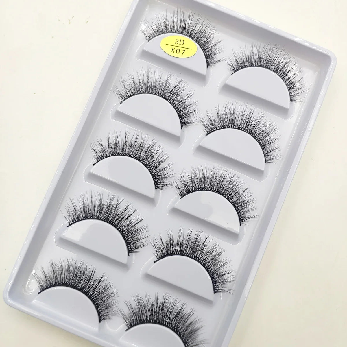 Reusable Self-Adhesive Eyelashes(5 pairs )