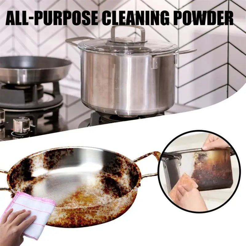 Foam rust remover kitchen all-purpose cleaning powder