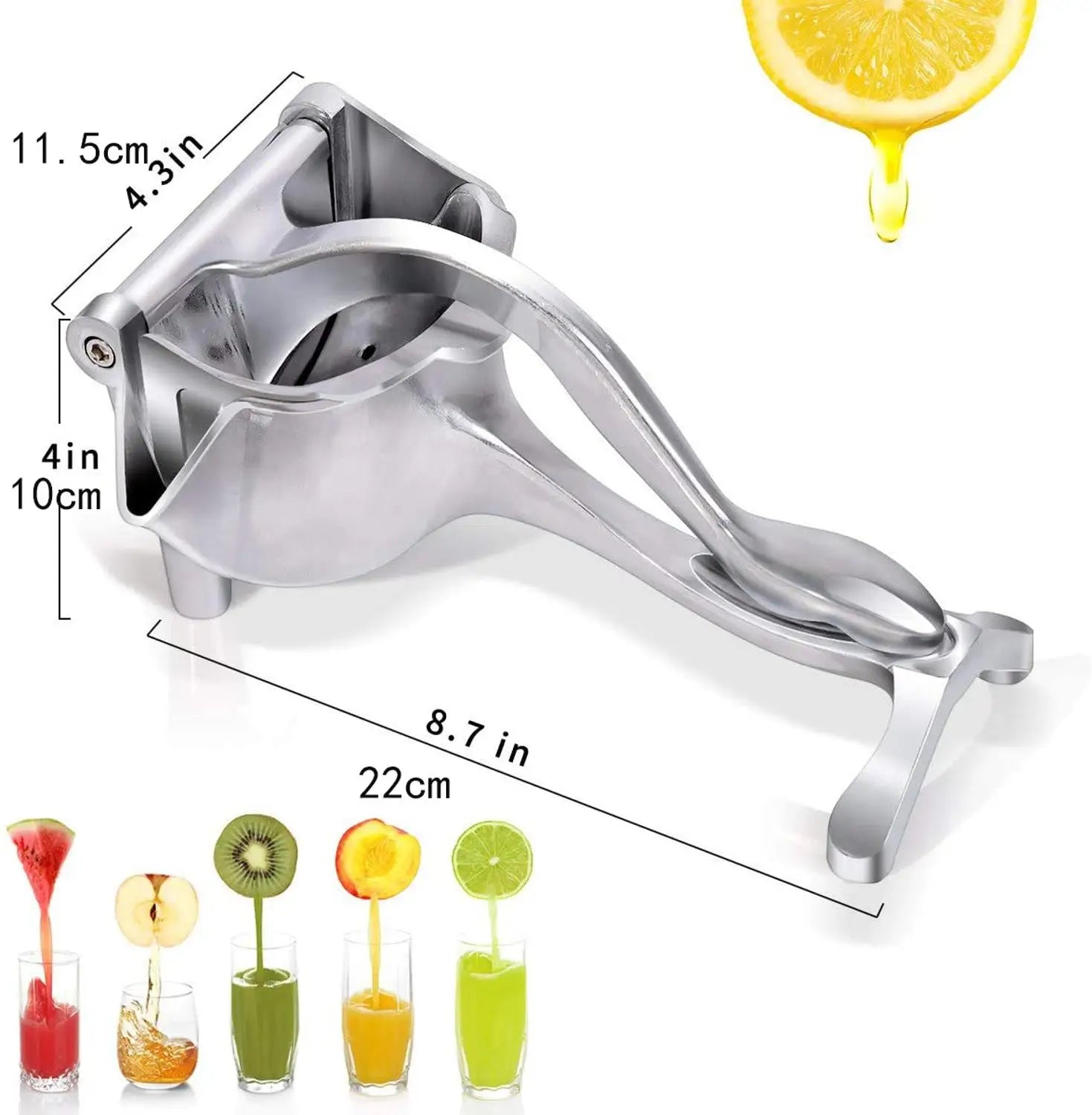 Stainless Steel Manual Lemon Juicer