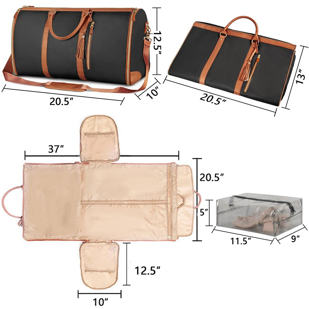 High Capacity Folding Suit Luggage