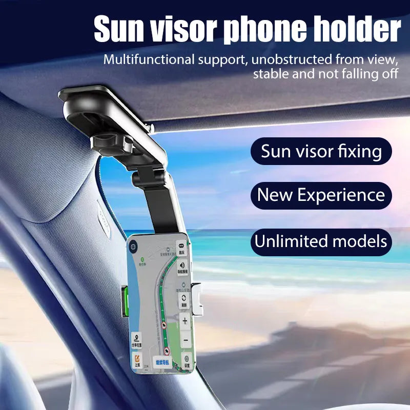 Rotatable and Retractable Car Phone Holder