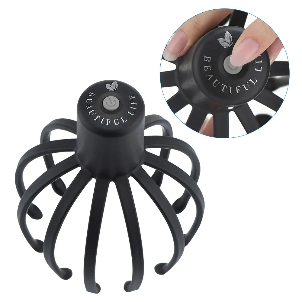 Electric Octopus Head Massager