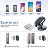 Foldable metal car phone holder