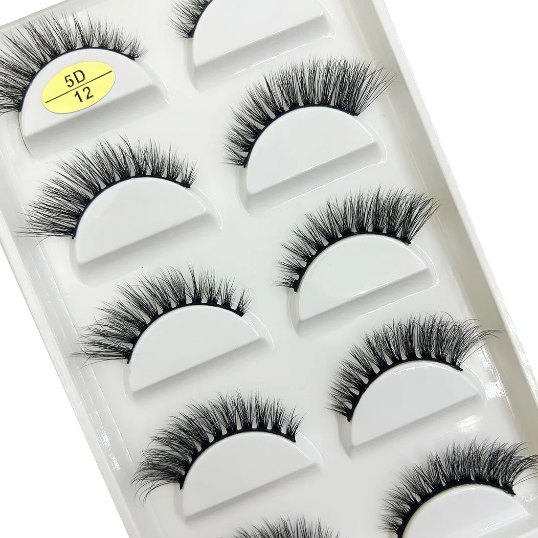 Reusable Self-Adhesive Eyelashes(5 pairs )