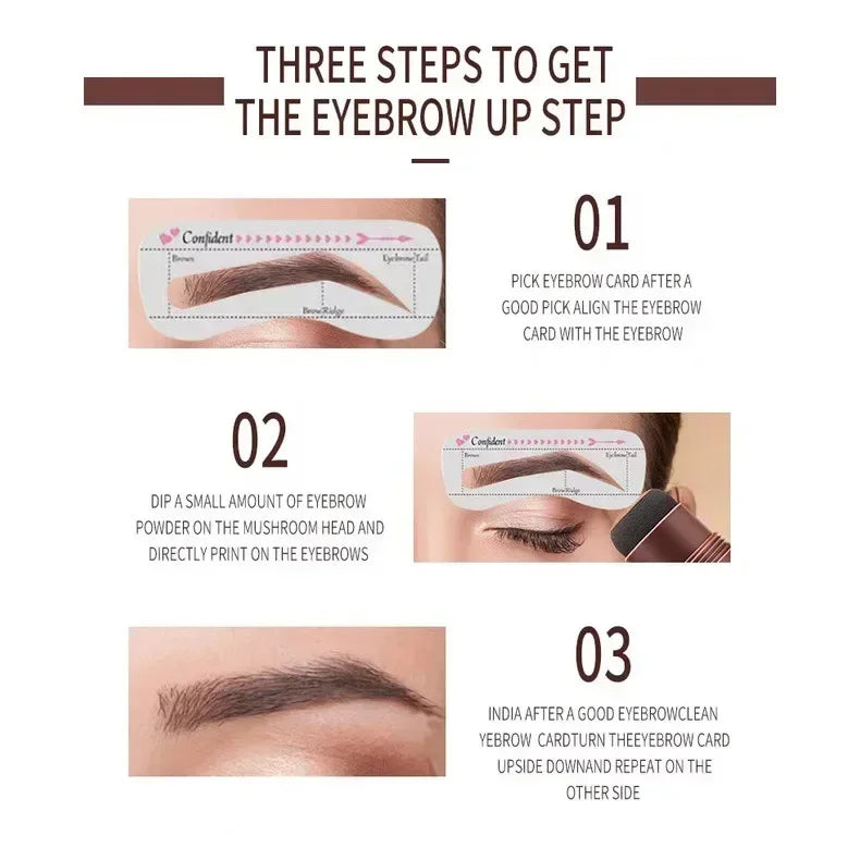 Perfect Brows Stencil & Stamp Kit