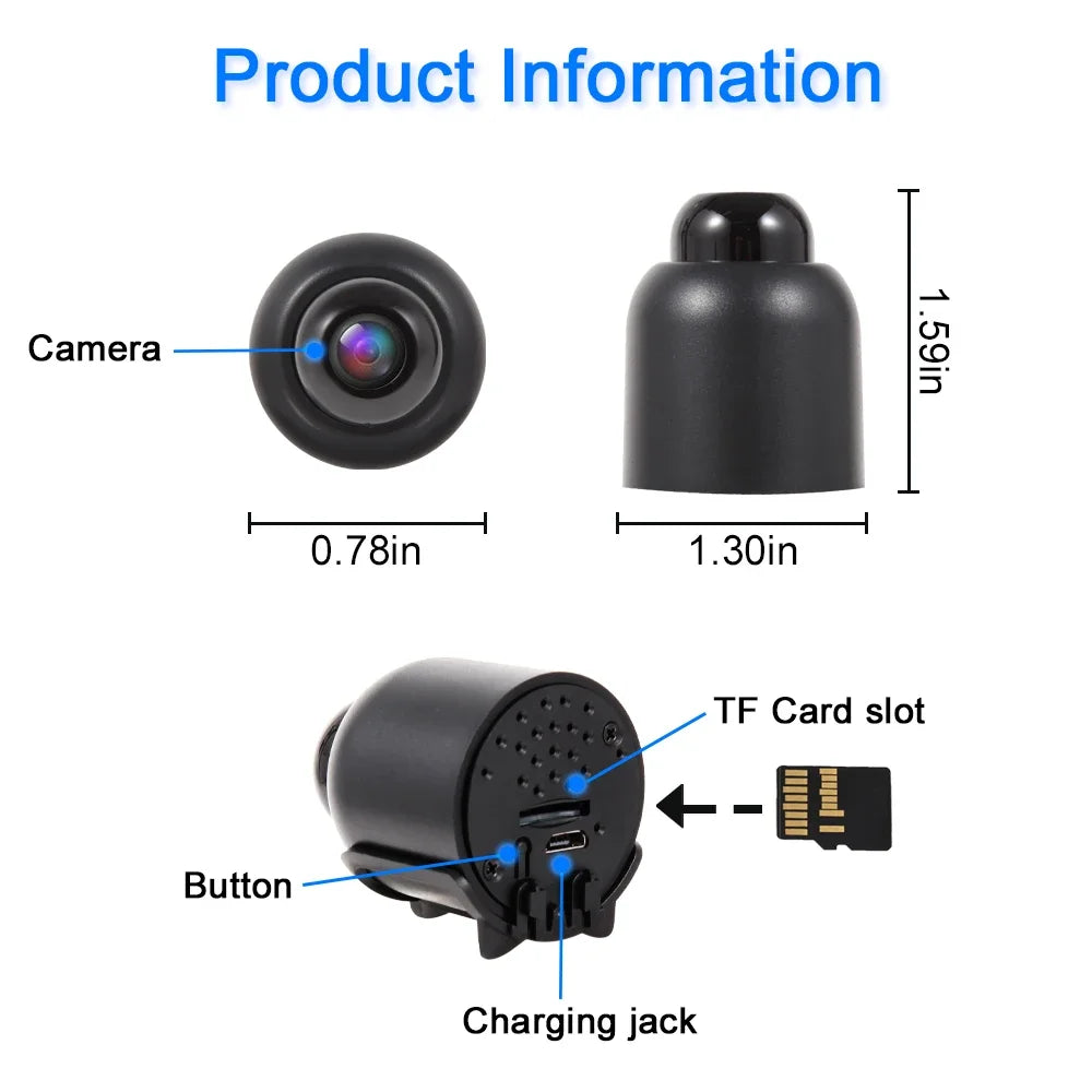 Mini 5G Wireless Wifi Camera 1080P HD