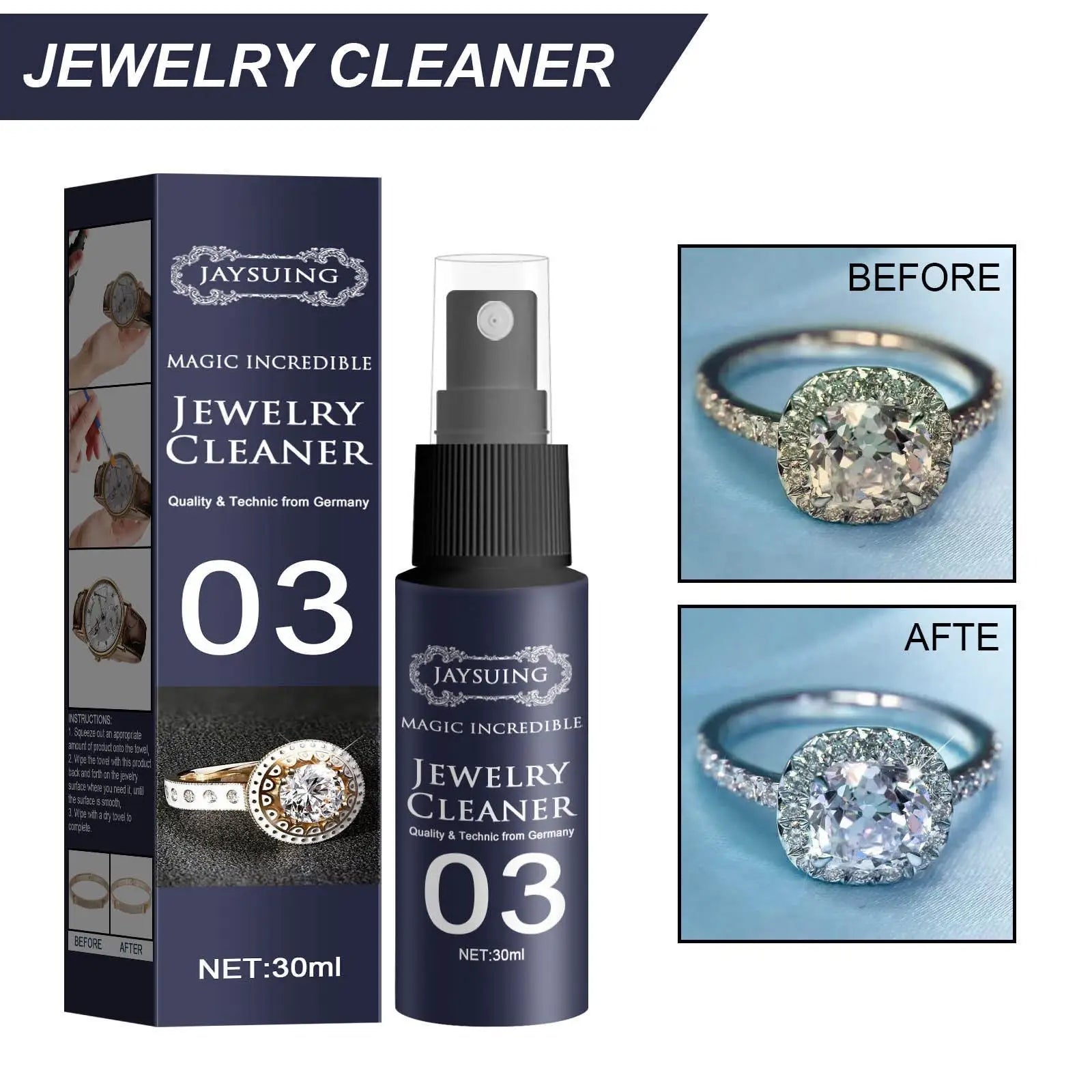 Jewelry Cleaner Spray