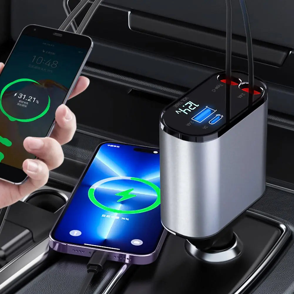 retractable car charger