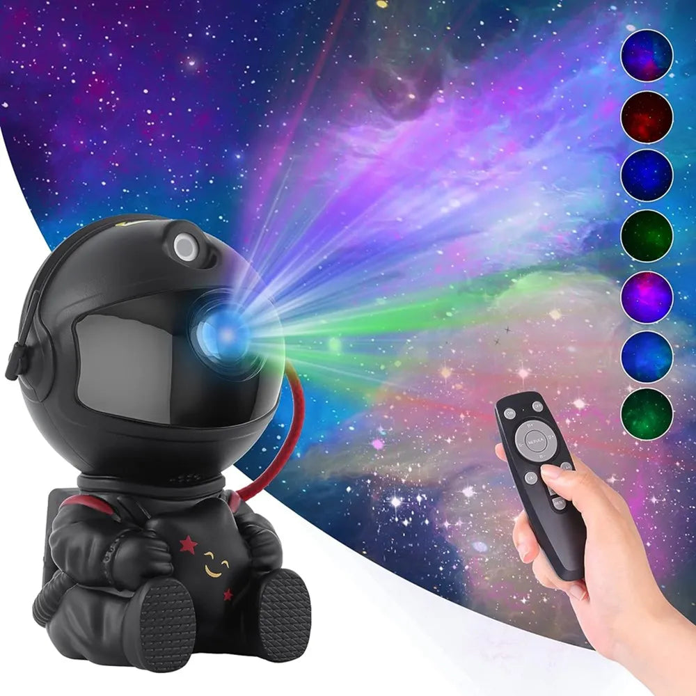 Astronaut Galaxy LED Night Light Projector