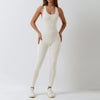 One Piece Tank Top Thigh Slimming Workout Jumpsuit