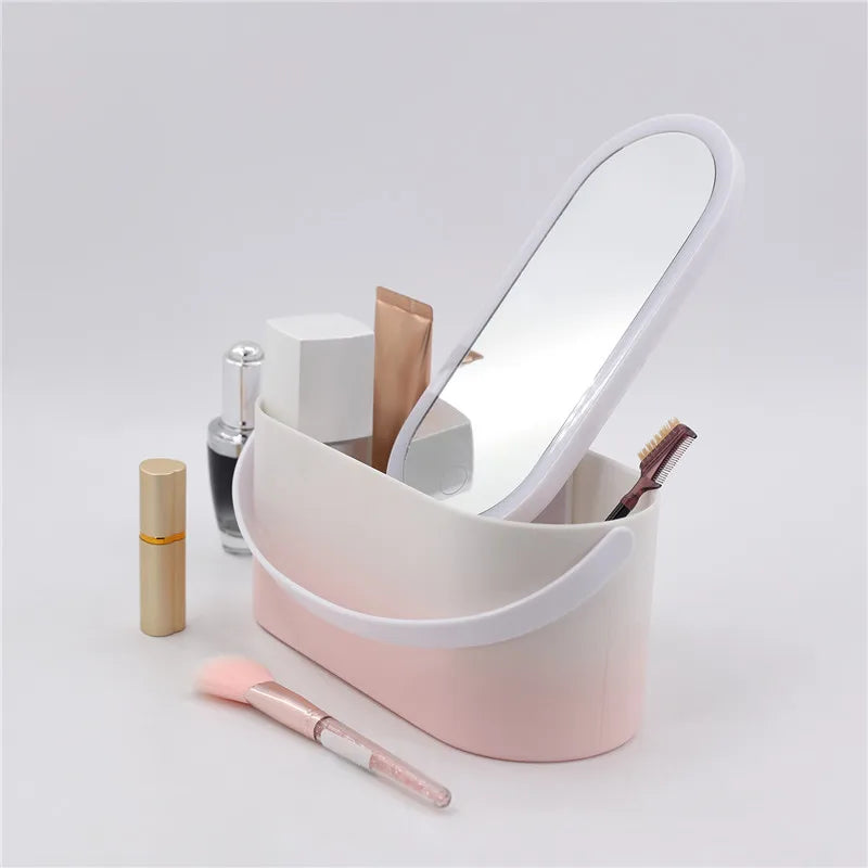 LED Portable Makeup Organizer