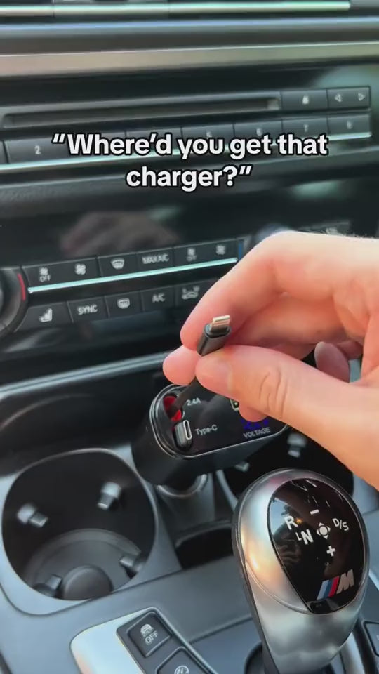 retractable car charger