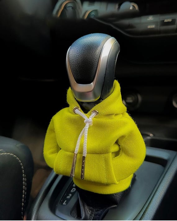 【LAST DAY SALE】Hoodie Car Gear Shift Cover